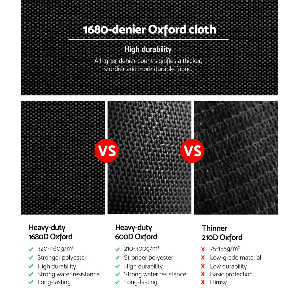 Greenfingers Grow Tent Kits 1680D Oxford 0.7MX0.7MX1.6M Hydroponics Grow System-Home & Garden > Green Houses-PEROZ Accessories