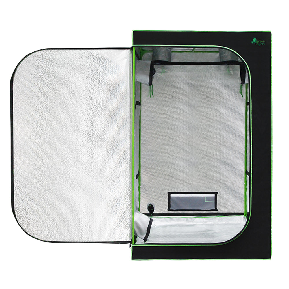 Greenfingers Grow Tent Kits 1680D Oxford 0.9MX0.9MX1.8M Hydroponics Grow System-Home & Garden > Green Houses-PEROZ Accessories