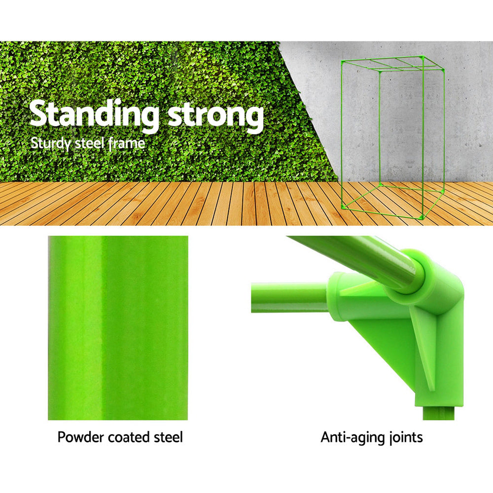 Greenfingers Grow Tent Kits 1680D Oxford 0.9MX0.9MX1.8M Hydroponics Grow System-Home & Garden > Green Houses-PEROZ Accessories