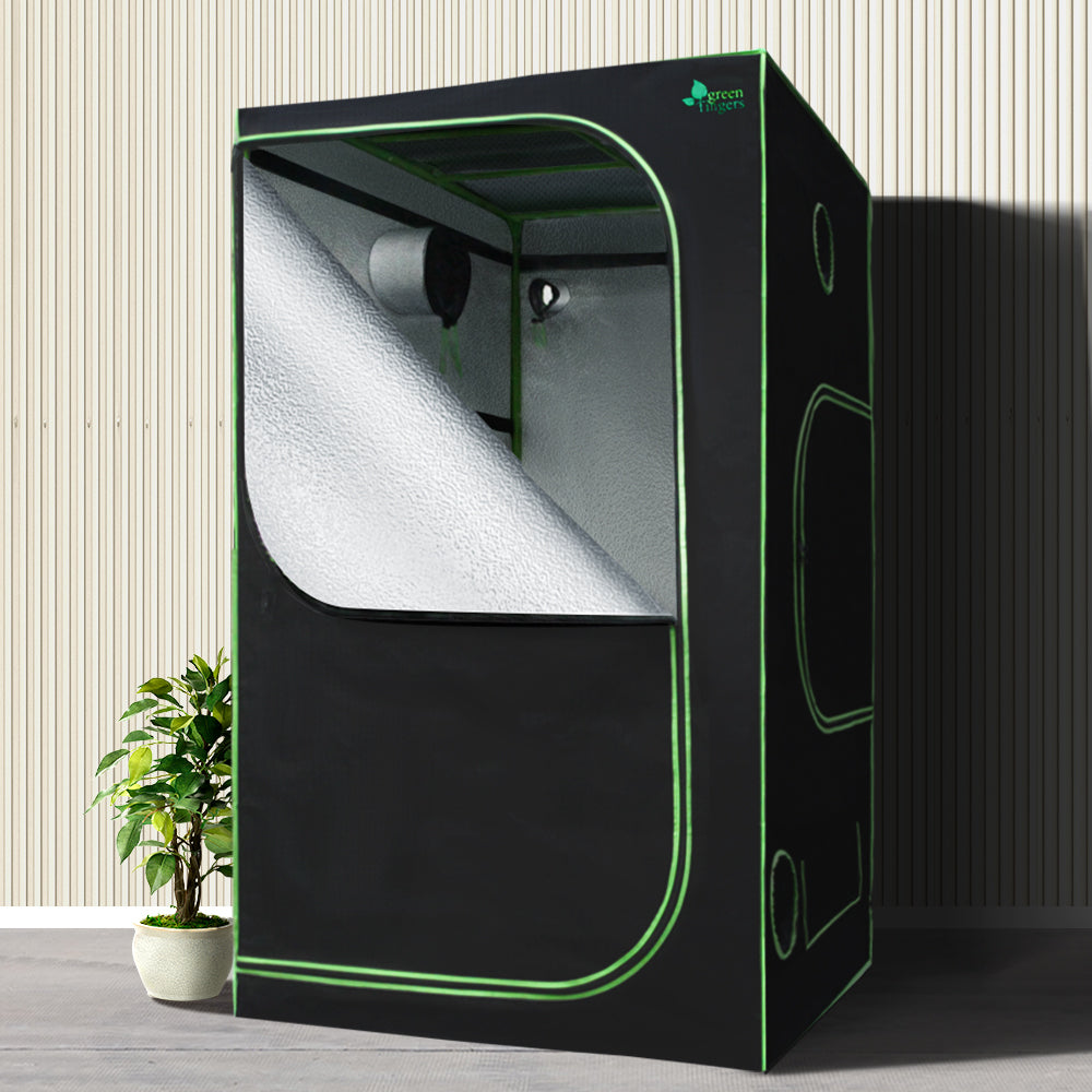 Greenfingers Grow Tent Kits 1680D Oxford 0.9MX0.9MX1.8M Hydroponics Grow System-Home & Garden > Green Houses-PEROZ Accessories