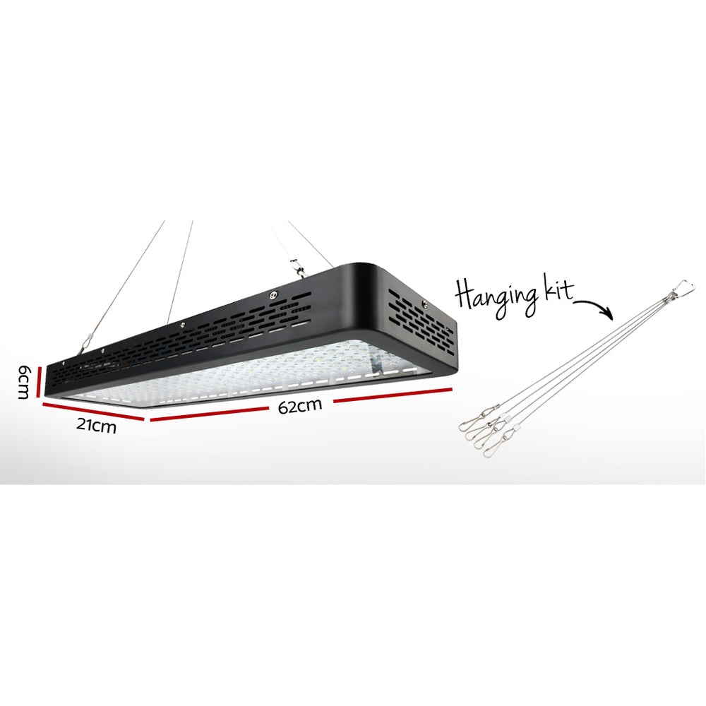 Greenfingers Grow Tent 2000W LED Grow Light 120X120X200cm Mylar 6" Ventilation-Home & Garden > Green Houses-PEROZ Accessories