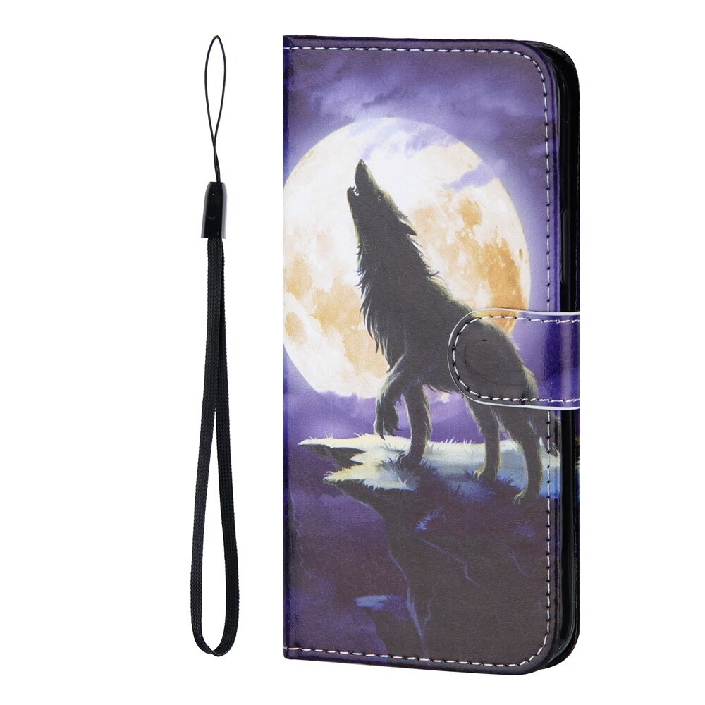 Anymob iPhone Case Multicolor Flip Painted Wallet Leather Cover-Mobile Phone Cases-PEROZ Accessories