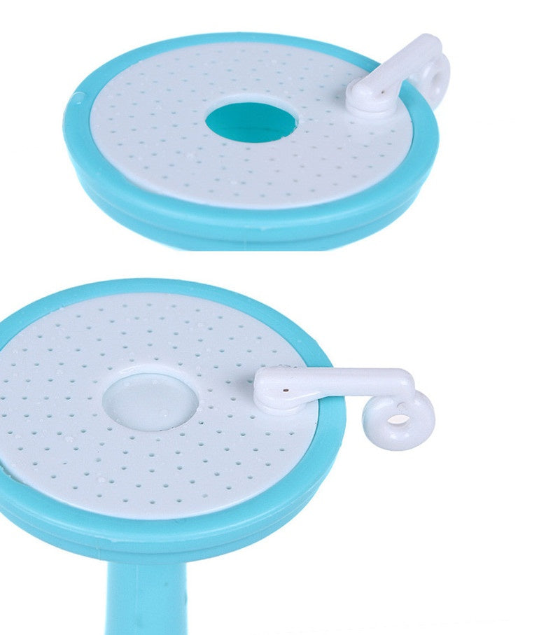 Anyhouz Water Tap Extension Swivel Long Pink High Elastic Sink Kitchen Bathroom Accessories Faucet Water Extender-Bathroom and Toilet Accessories-PEROZ Accessories