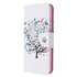 Anymob Huawei White and Colorful Tree Flip Mobile Protective Case-PEROZ Accessories