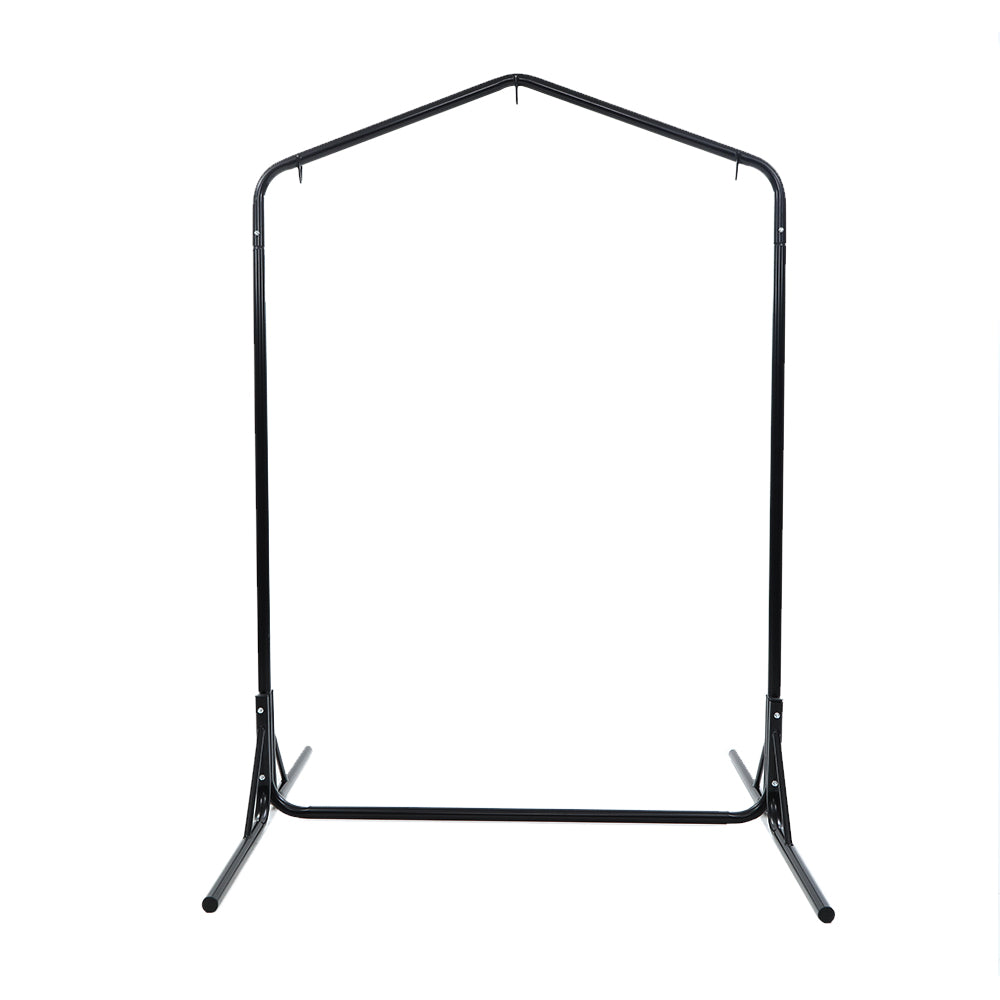 Gardeon Double Hammock Chair Stand Steel Frame 2 Person Outdoor Heavy Duty 200KG-Furniture > Outdoor-PEROZ Accessories
