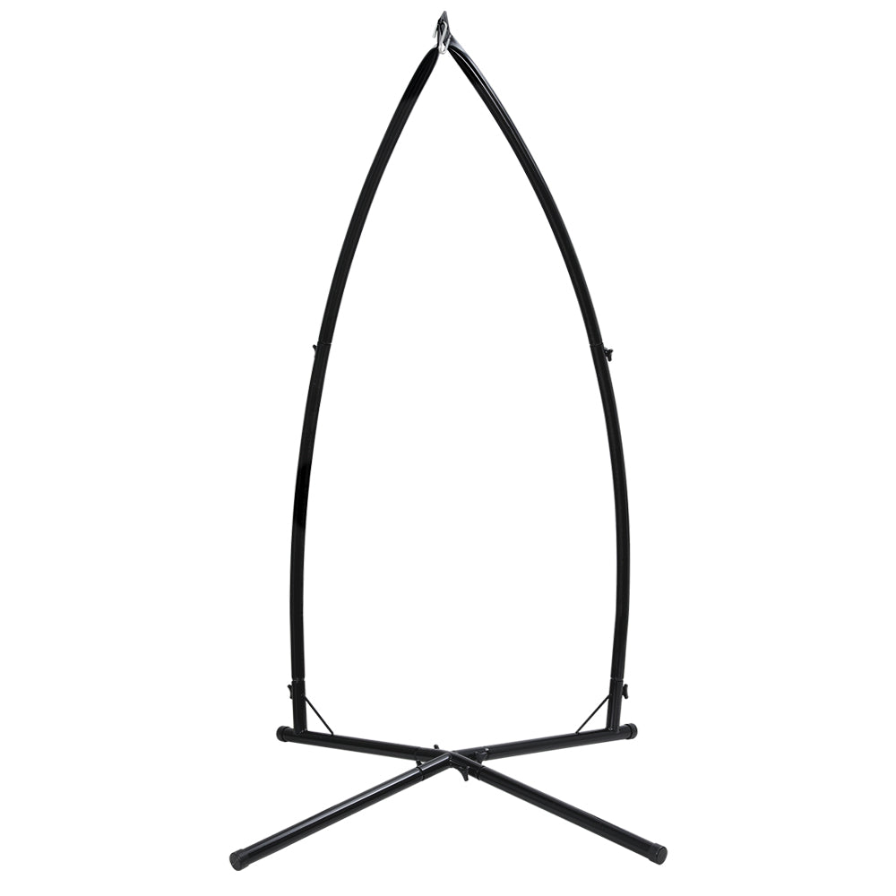 Gardeon Outdoor Hammock A Shape Steel Frame-Home & Garden > Hammocks-PEROZ Accessories