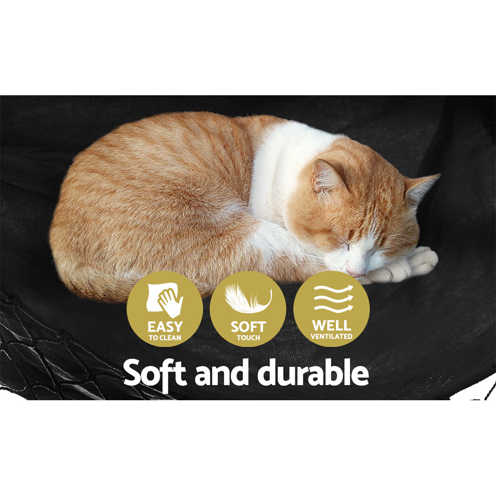 Gardeon Hammock Swing Chair - Grey-Hammock-PEROZ Accessories