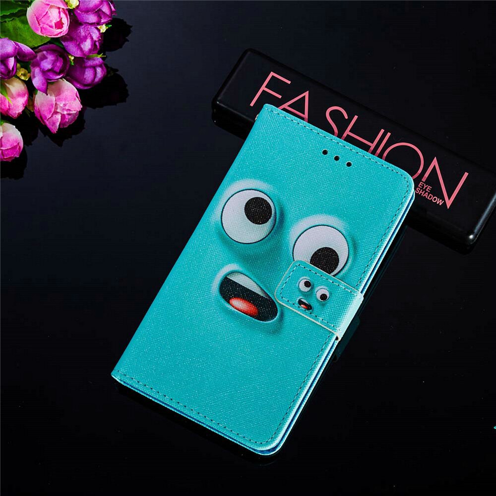 Anymob iPhone Space Caricature Flip Leather Phone Cases Animal Painted Wallet Cover-Mobile Phone Cases-PEROZ Accessories
