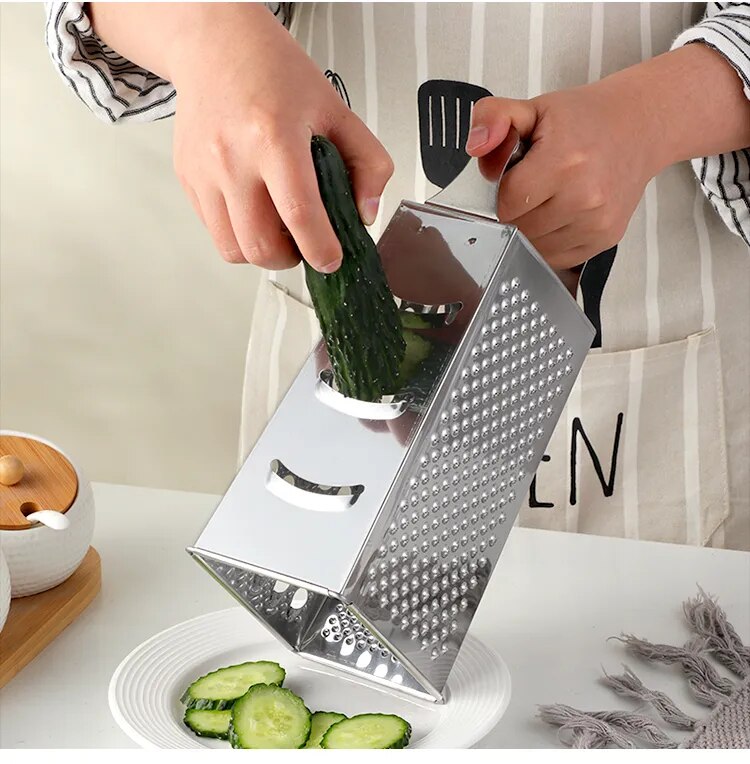 Anygleam Rose Gold Stainless Steel 1Pc Multi-Slicer for Buffet and Restaurant Kitchenware-Kitchen Tools & Utensils-PEROZ Accessories