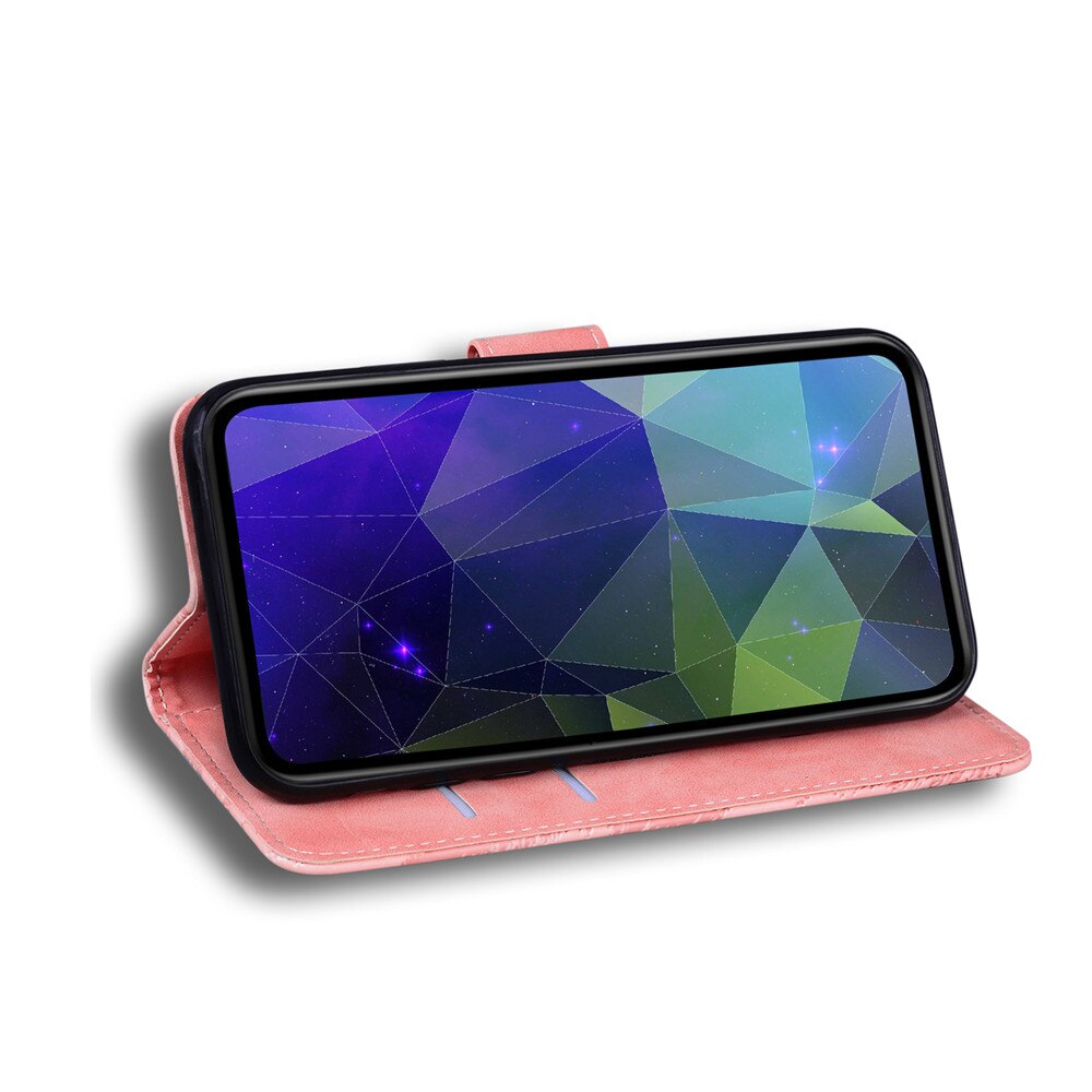 Anymob iPhone Case Red Solid Color Card Slot Leather Magnetic Wallet Back Phone Cover-Mobile Phone Cases-PEROZ Accessories