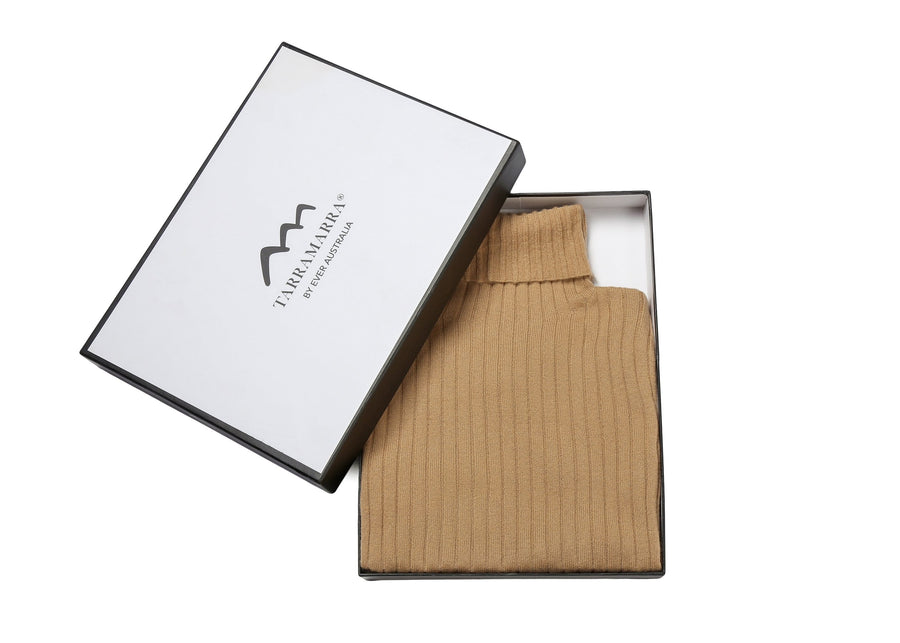 TARRAMARRA 100% Wool Stripe Knitwear Turt Sweater-Shirts & Tops-PEROZ Accessories