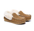 Australian Shepherd UGG Ankle Slippers Unisex Popo Premium Sheepskin Moccasins-Slippers-PEROZ Accessories