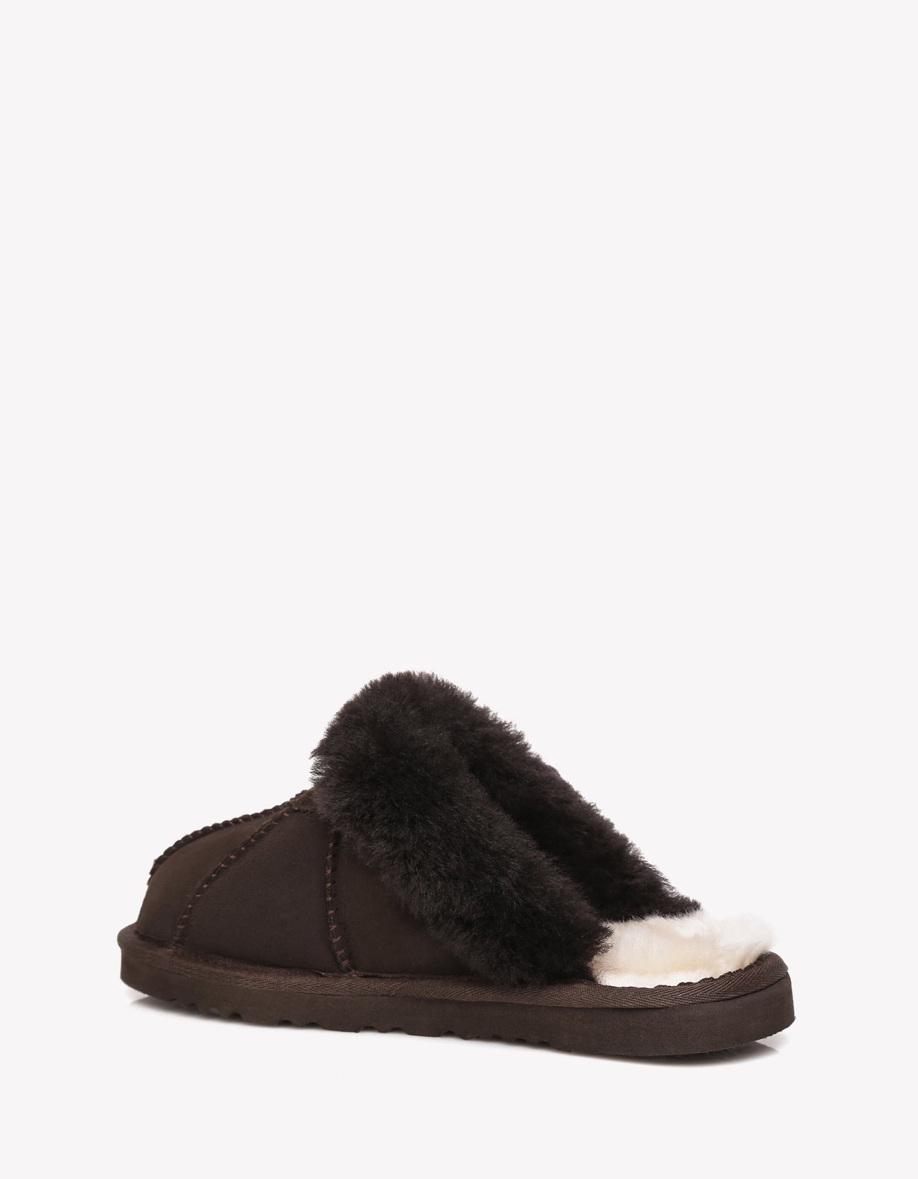 Australian Shepherd Double-Faced Sheepskin Unisex UGG Slippers Robert Water Resistant-Slippers-PEROZ Accessories