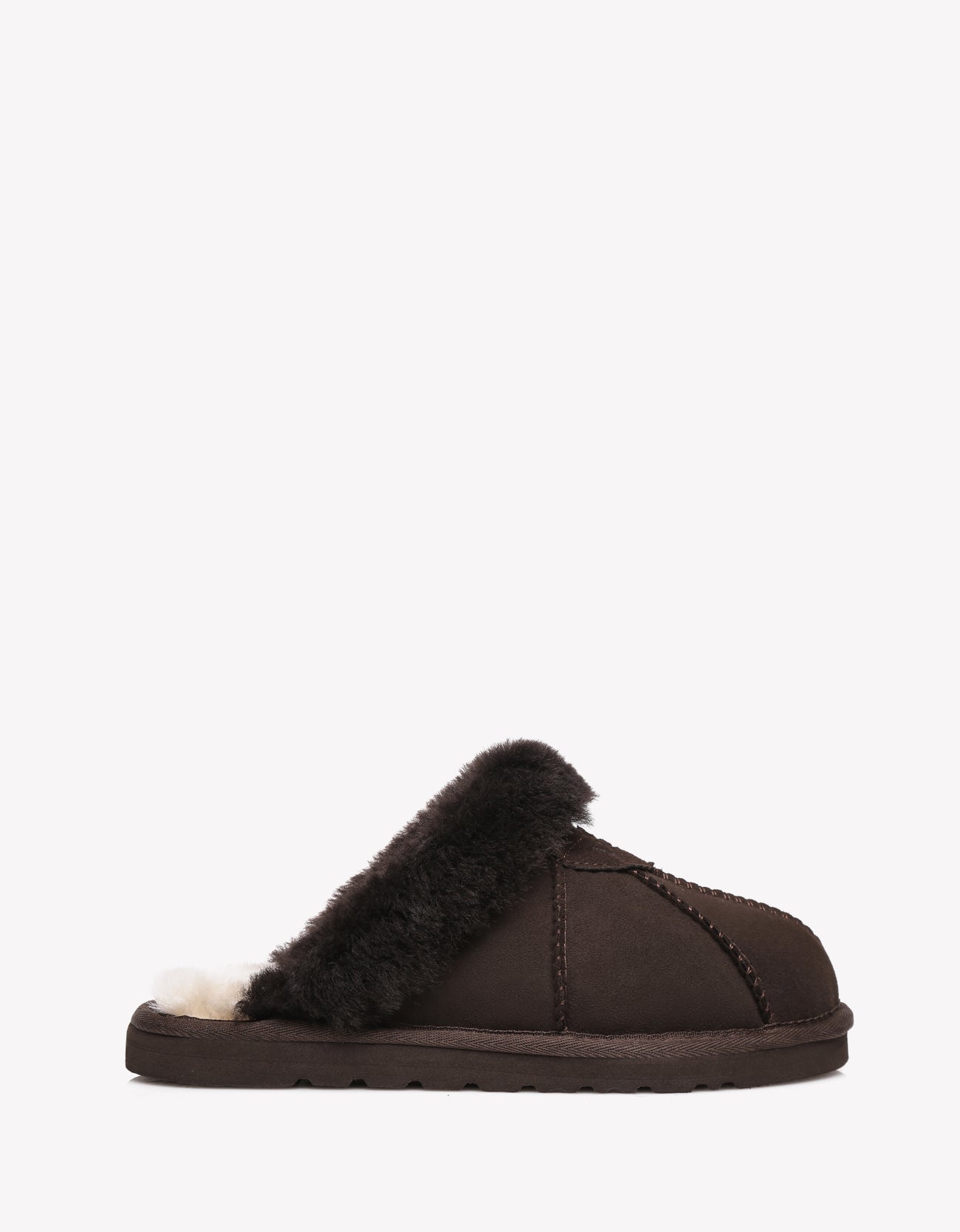Australian Shepherd Double-Faced Sheepskin Unisex UGG Slippers Robert Water Resistant-Slippers-PEROZ Accessories