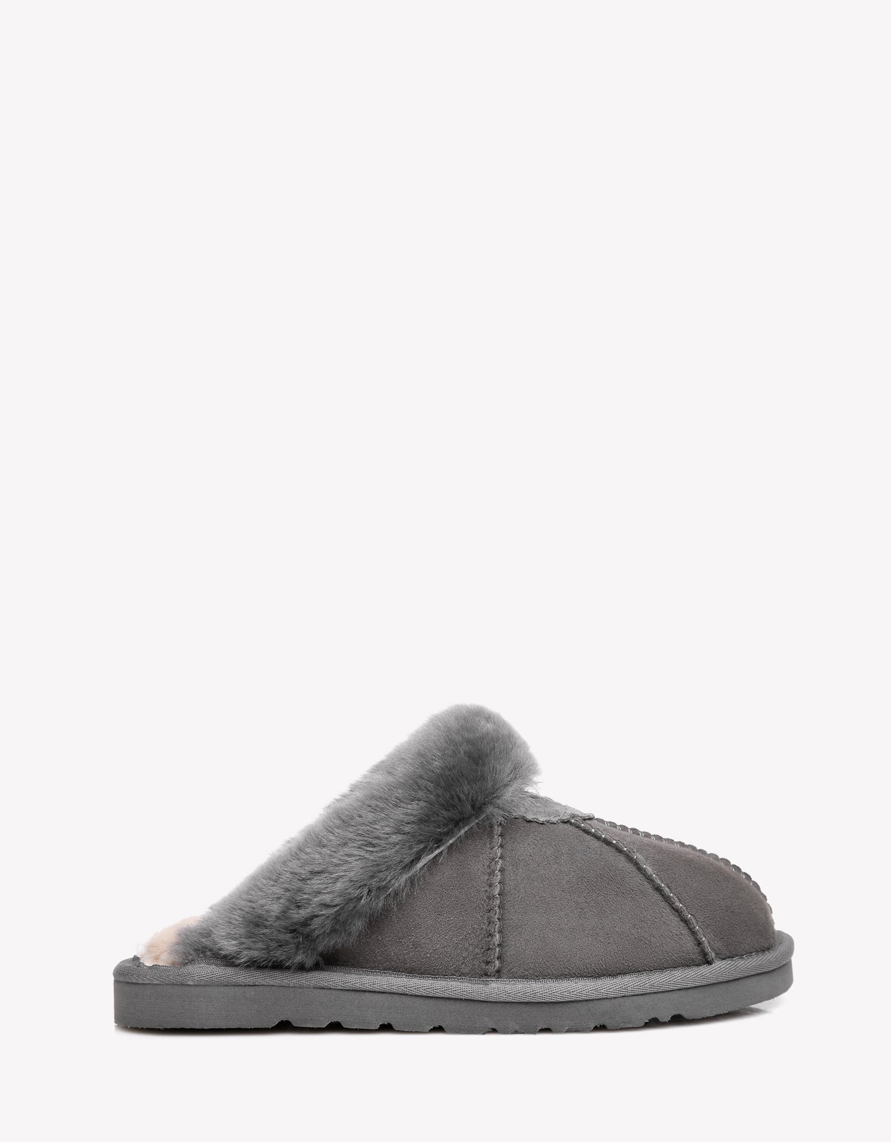 Australian Shepherd Double-Faced Sheepskin Unisex UGG Slippers Robert Water Resistant-Slippers-PEROZ Accessories