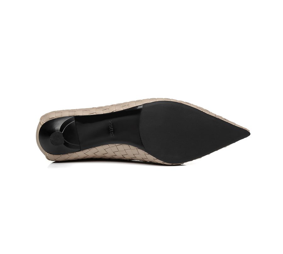 Australian Shepherd Low Heels Women Anaya shoes-Heels-PEROZ Accessories