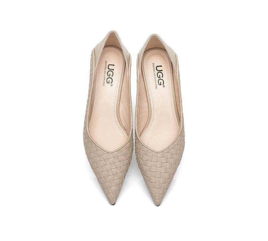 Australian Shepherd Low Heels Women Anaya shoes-Heels-PEROZ Accessories