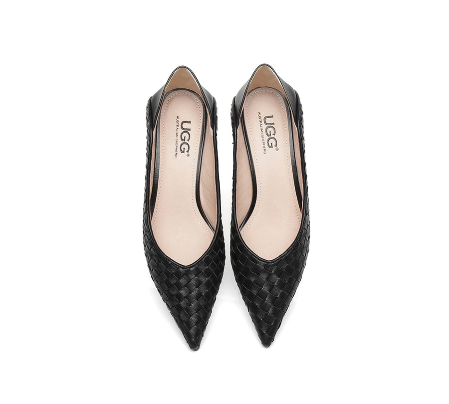 Australian Shepherd Low Heels Women Anaya shoes-Heels-PEROZ Accessories