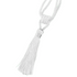 Anyhouz Curtain Tie White Handmade Tassel Curtain Tieback Accessories-Curtain Tie-PEROZ Accessories