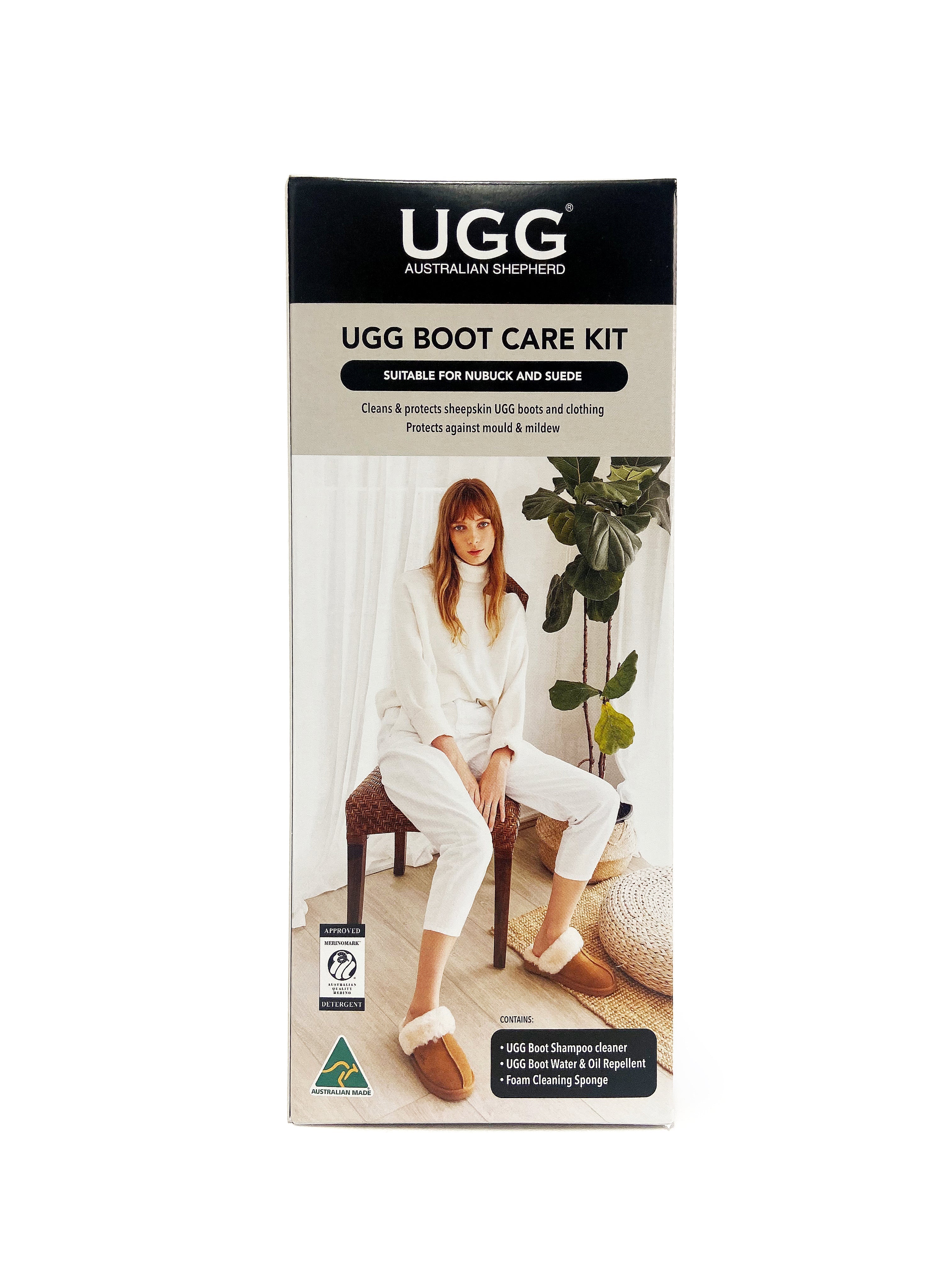 Australian Shepherd Ugg Clean and Care Kit for Sheepskin Boots and Apparels-Shoes Accessories-PEROZ Accessories