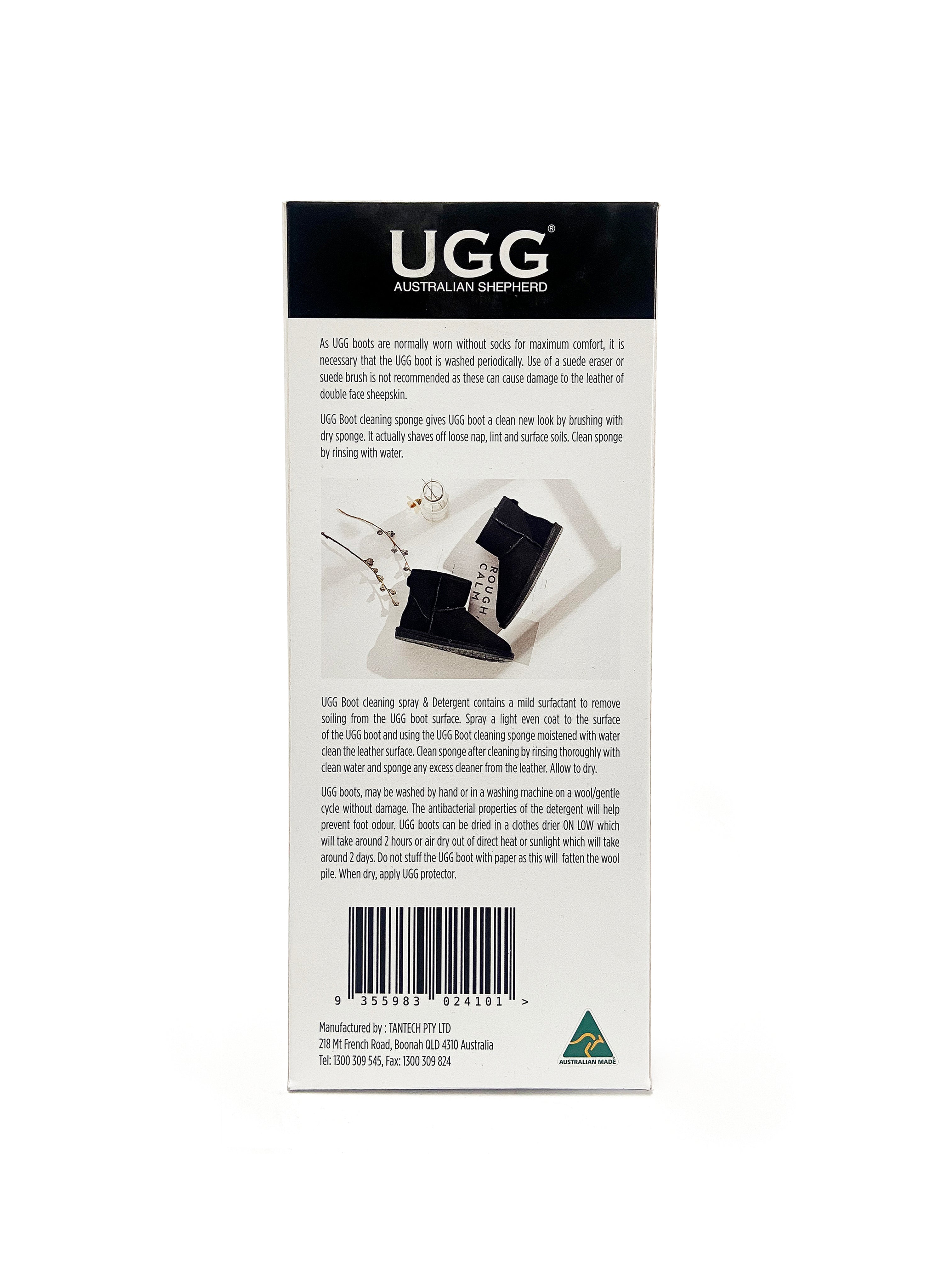 Australian Shepherd Ugg Clean and Care Kit for Sheepskin Boots and Apparels-Shoes Accessories-PEROZ Accessories