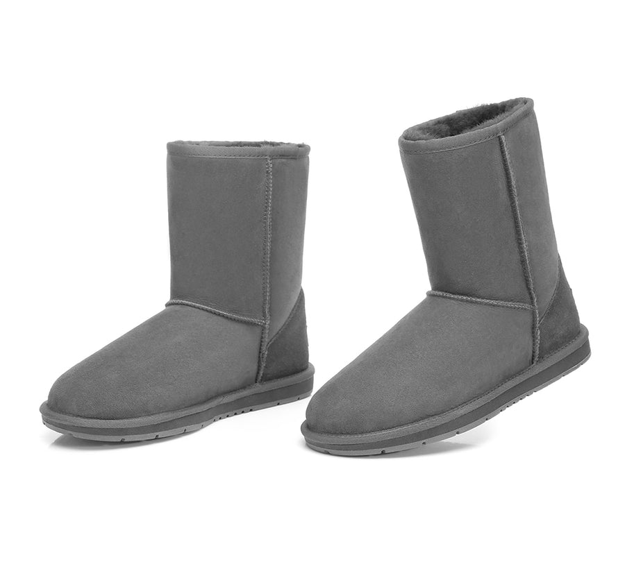 Australian Shepherd UGG Short Classic Boots Men Big Size-Boots-PEROZ Accessories