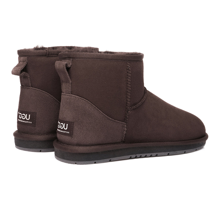 Australian Shepherd UGG Mini Classic Boots Men Big Size-Boots-PEROZ Accessories