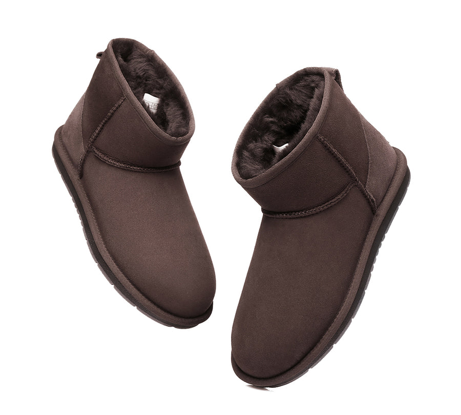 Australian Shepherd UGG Mini Classic Boots Men Big Size-Boots-PEROZ Accessories