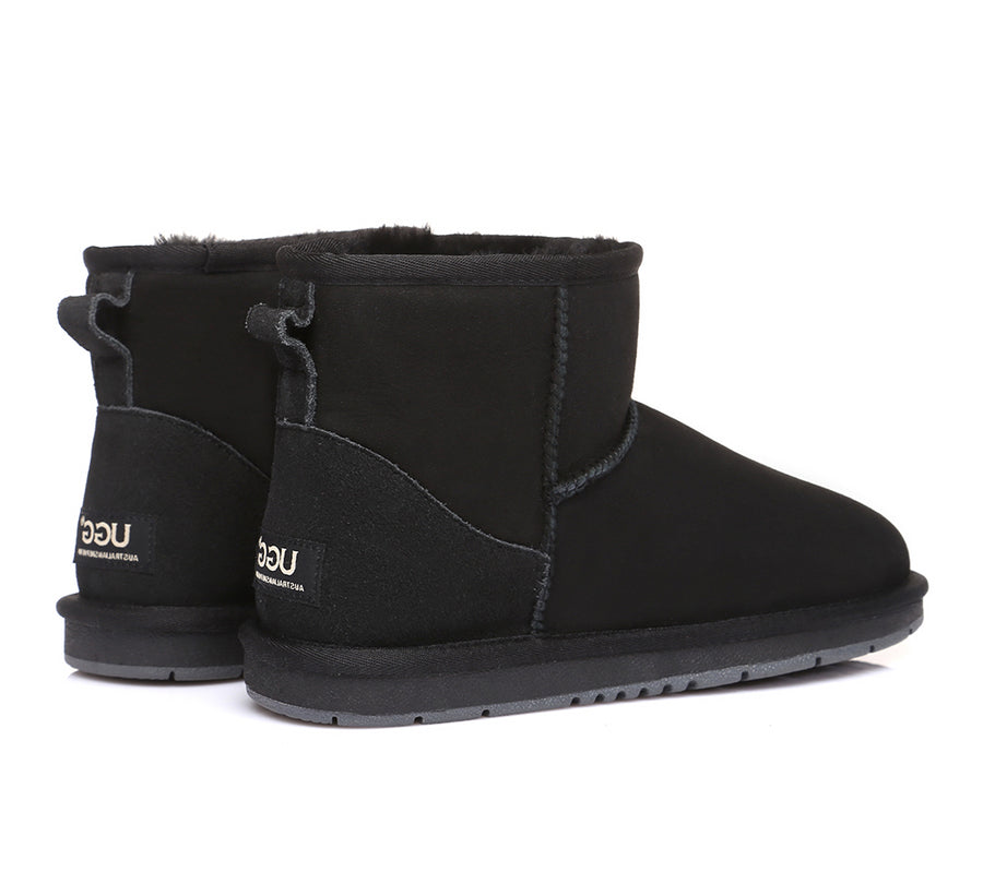 Australian Shepherd UGG Mini Classic Boots Men Big Size-Boots-PEROZ Accessories