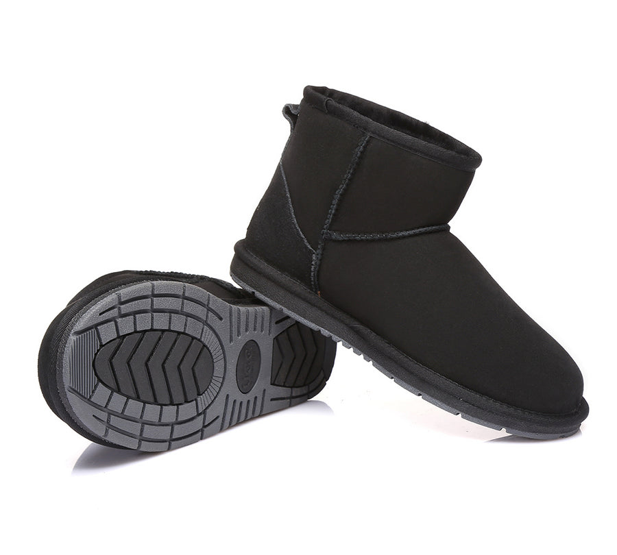 Australian Shepherd UGG Mini Classic Boots Men Big Size-Boots-PEROZ Accessories