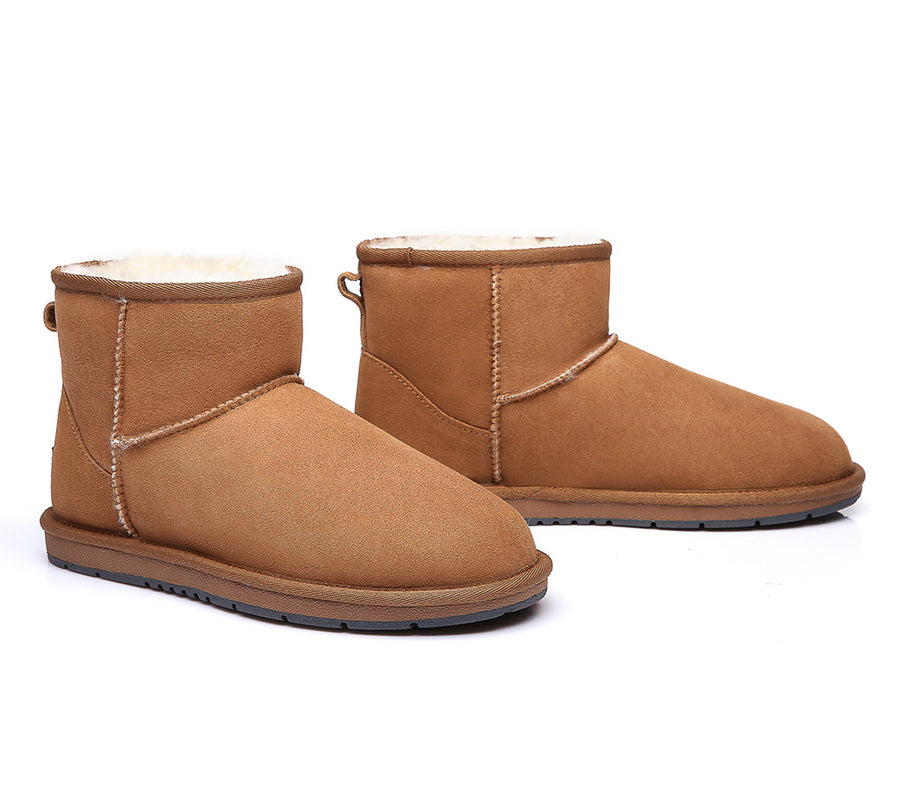 Australian Shepherd UGG Mini Classic Boots Men Big Size-Boots-PEROZ Accessories