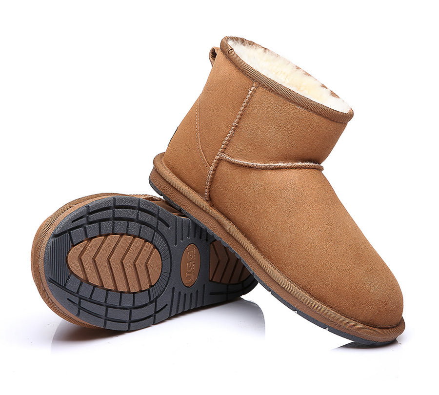 Australian Shepherd UGG Mini Classic Boots Men Big Size-Boots-PEROZ Accessories