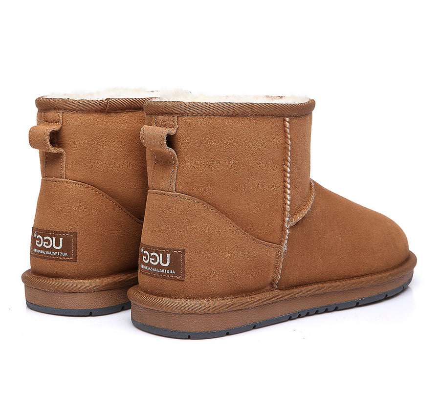 Australian Shepherd UGG Mini Classic Boots Men Big Size-Boots-PEROZ Accessories