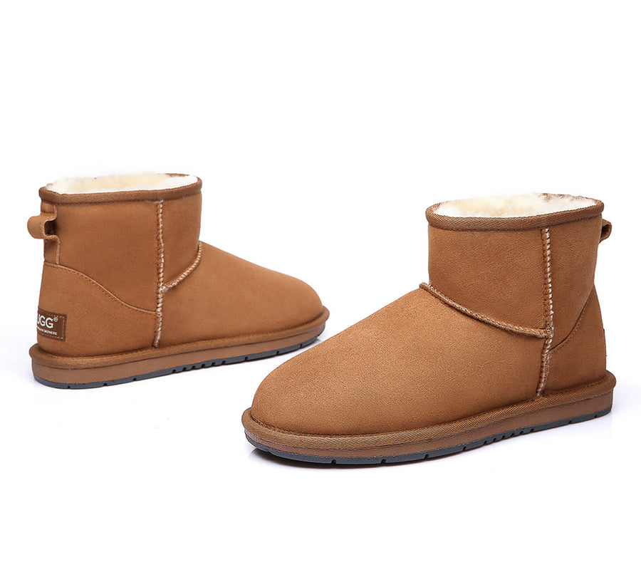 Australian Shepherd UGG Mini Classic Boots Men Big Size-Boots-PEROZ Accessories
