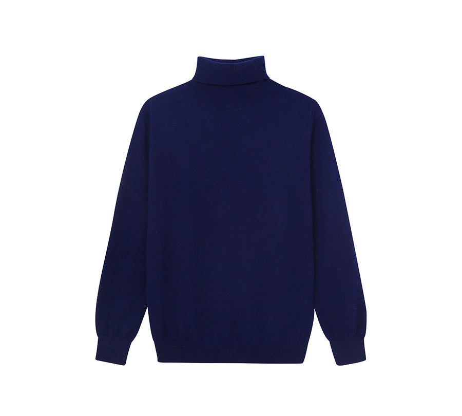 TARRAMARRA Turtleneck 100% Wool Knitwear Sweater-Sweatshirts & Hoodies-PEROZ Accessories