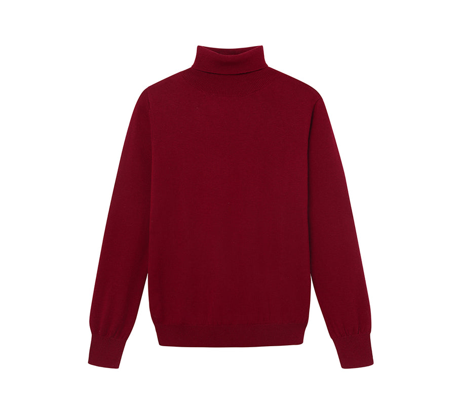 TARRAMARRA Turtleneck 100% Wool Knitwear Sweater-Sweatshirts & Hoodies-PEROZ Accessories