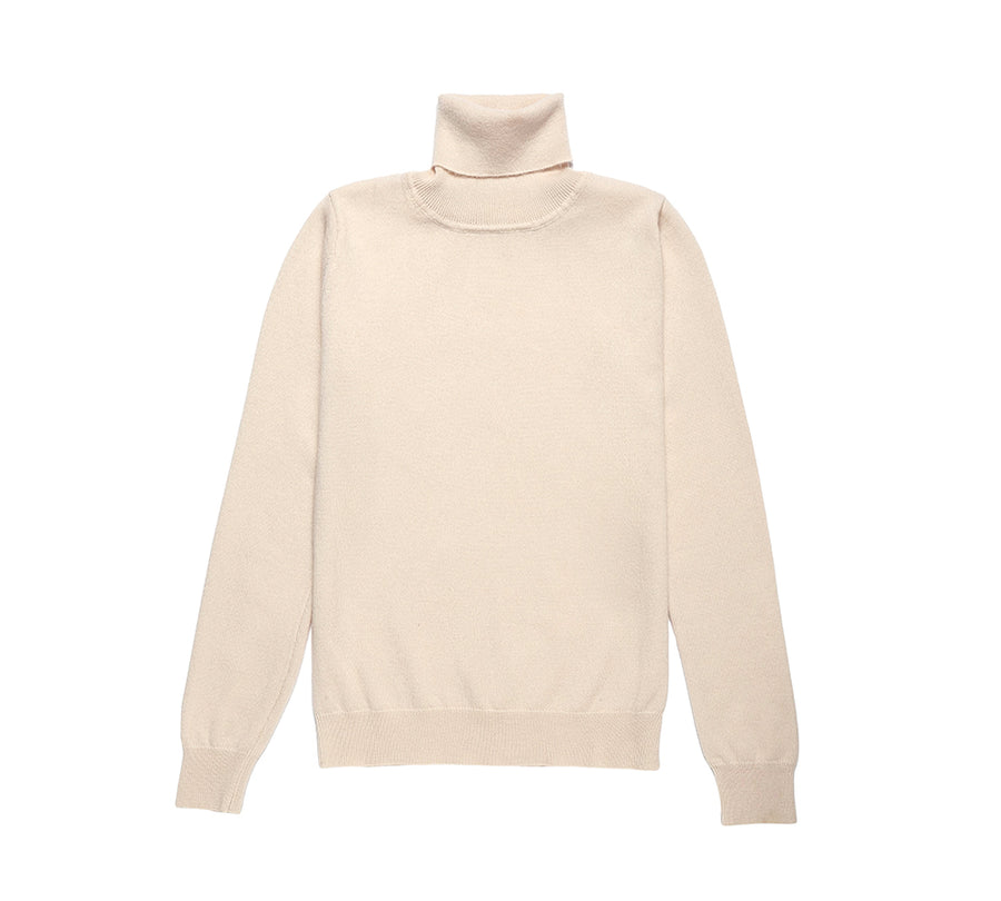 TARRAMARRA Turtleneck 100% Wool Knitwear Sweater-Sweatshirts & Hoodies-PEROZ Accessories
