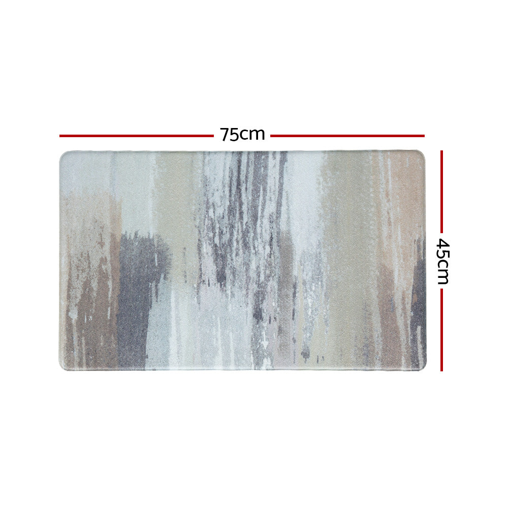 Artiss Kitchen Mat 45x75cm PVC Floor Rug Carpet Non-slip Lydia-Home & Garden > Rugs-PEROZ Accessories