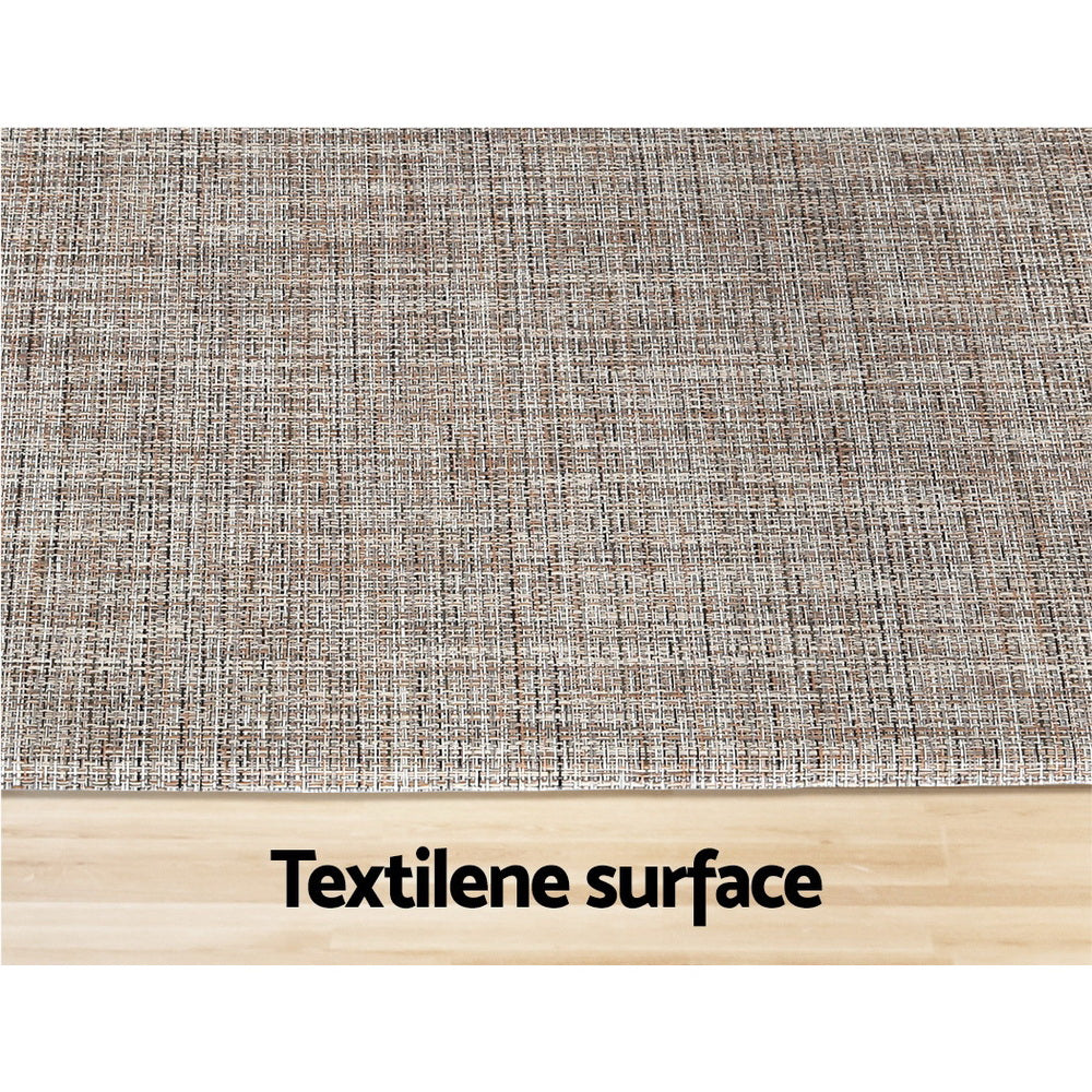 Artiss Kitchen Mat 45x150cm Textilene Floor Rug Carpet Non-slip-Home & Garden > Rugs-PEROZ Accessories