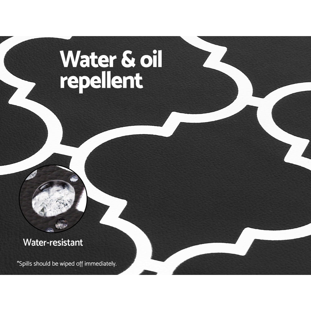 Artiss Kitchen Mat 45x180cm PVC Floor Rug Carpet Non-slip Gina-Home & Garden > Rugs-PEROZ Accessories