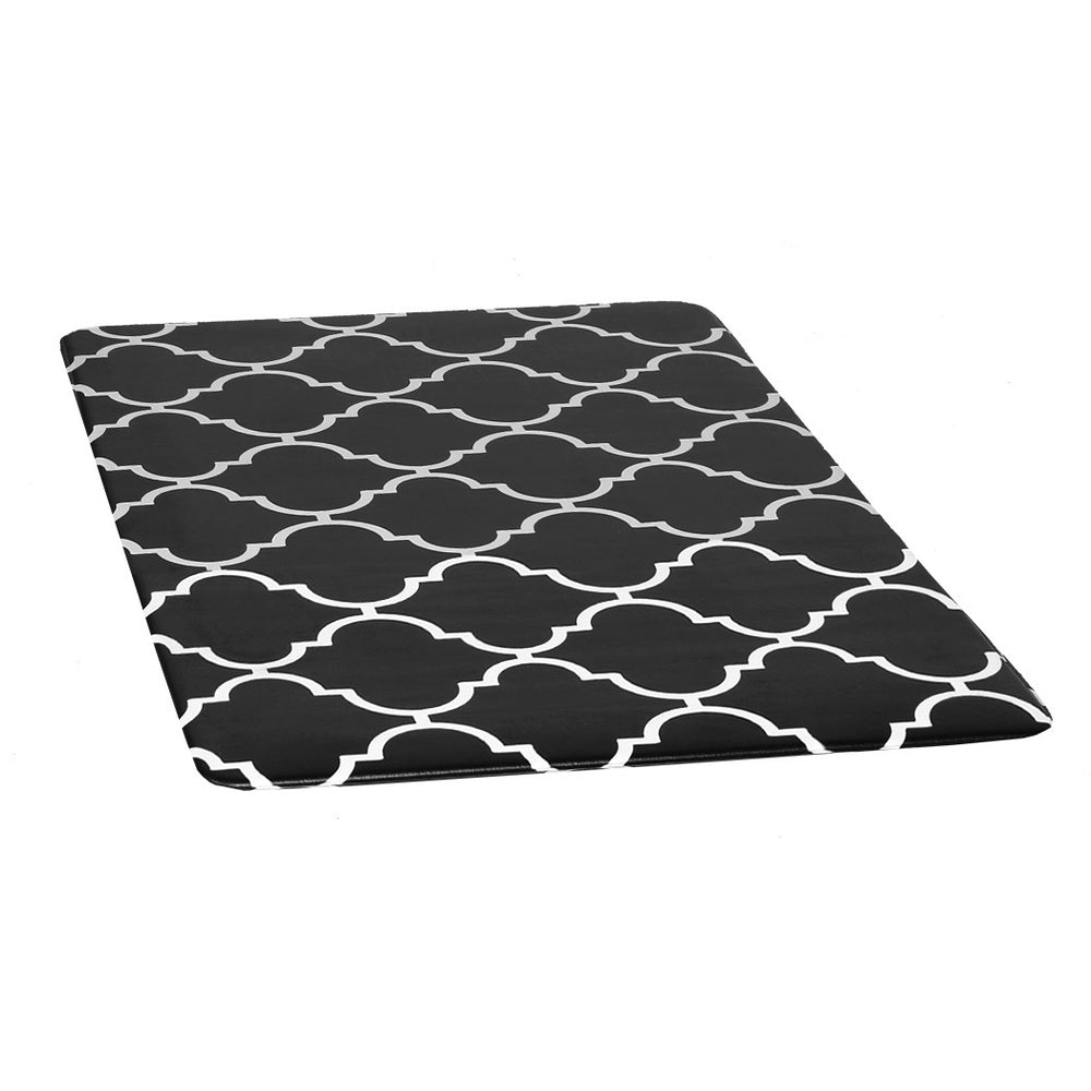 Artiss Kitchen Mat 45x75cm PVC Floor Rug Carpet Non-slip Gina-Home & Garden > Rugs-PEROZ Accessories