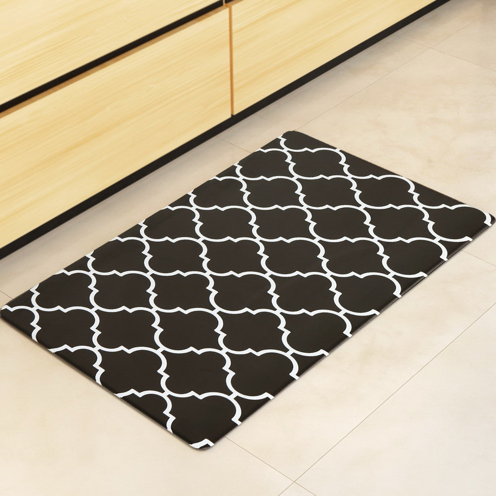 Artiss Kitchen Mat 45x75cm PVC Floor Rug Carpet Non-slip Gina-Home & Garden > Rugs-PEROZ Accessories