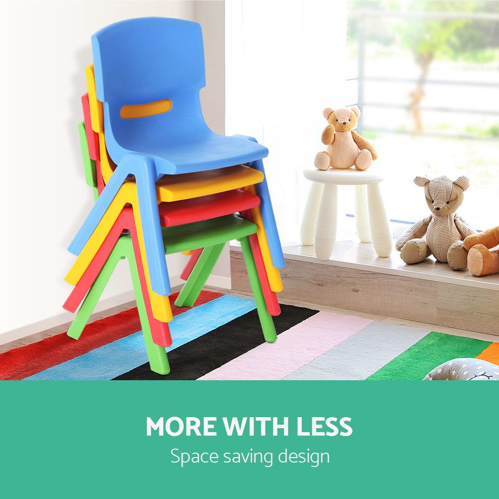 Keezi Set of 4 Kids Play Chairs-Baby & Kids > Kid&