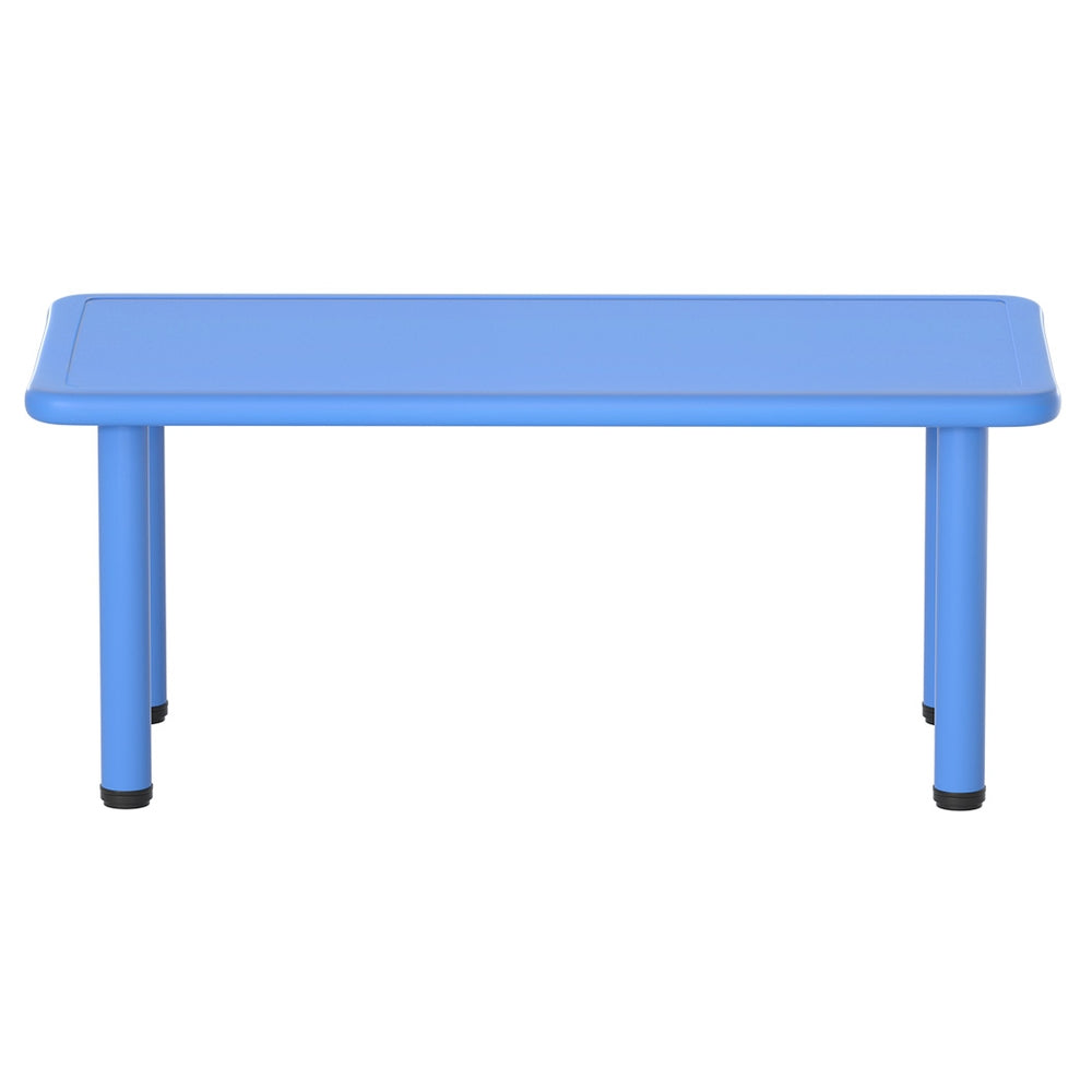 Keezi Kids Table Plastic Square Activity Study Desk 60X120CM-Baby & Kids > Kid&