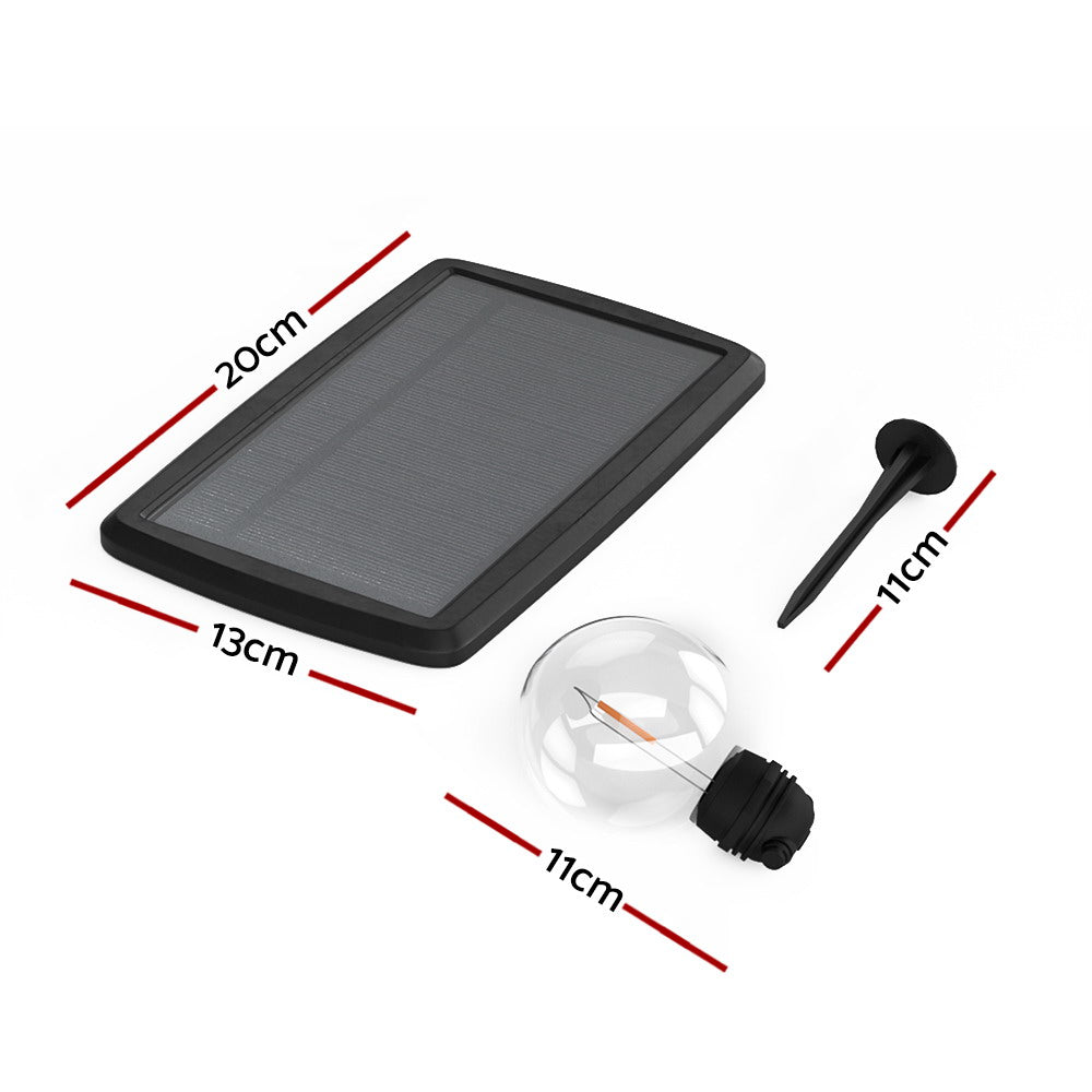 Jingle Jollys LED Solar Festoon Lights Outdoor 23M String Light Christmas Party-Occasions > Christmas-PEROZ Accessories