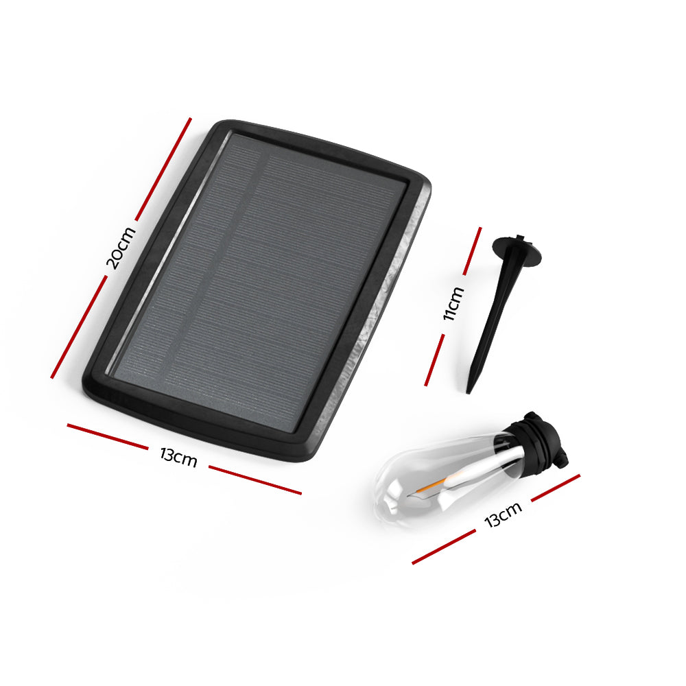 Jingle Jollys LED Solar Festoon Lights 17m String Light Outdoor Christmas Party-Occasions > Lights-PEROZ Accessories