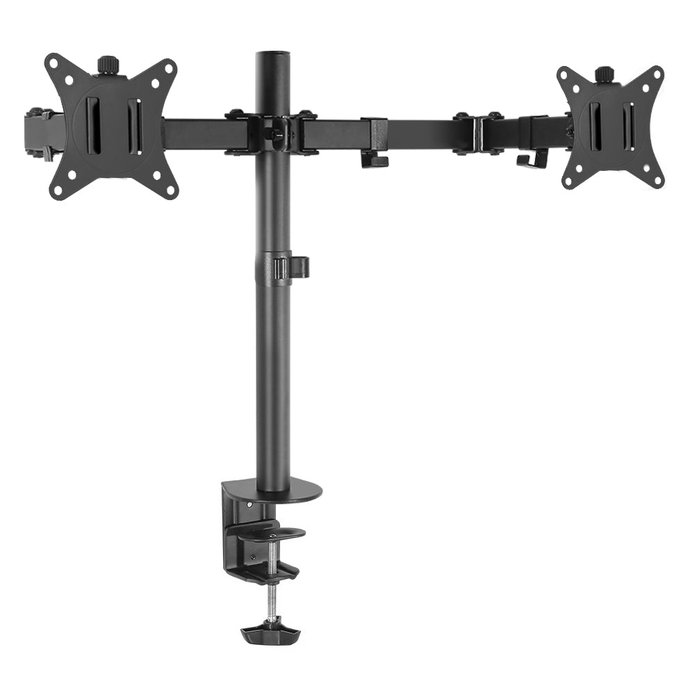 Artiss Monitor Arm Mount Dual 32" Black-Furniture > Office-PEROZ Accessories