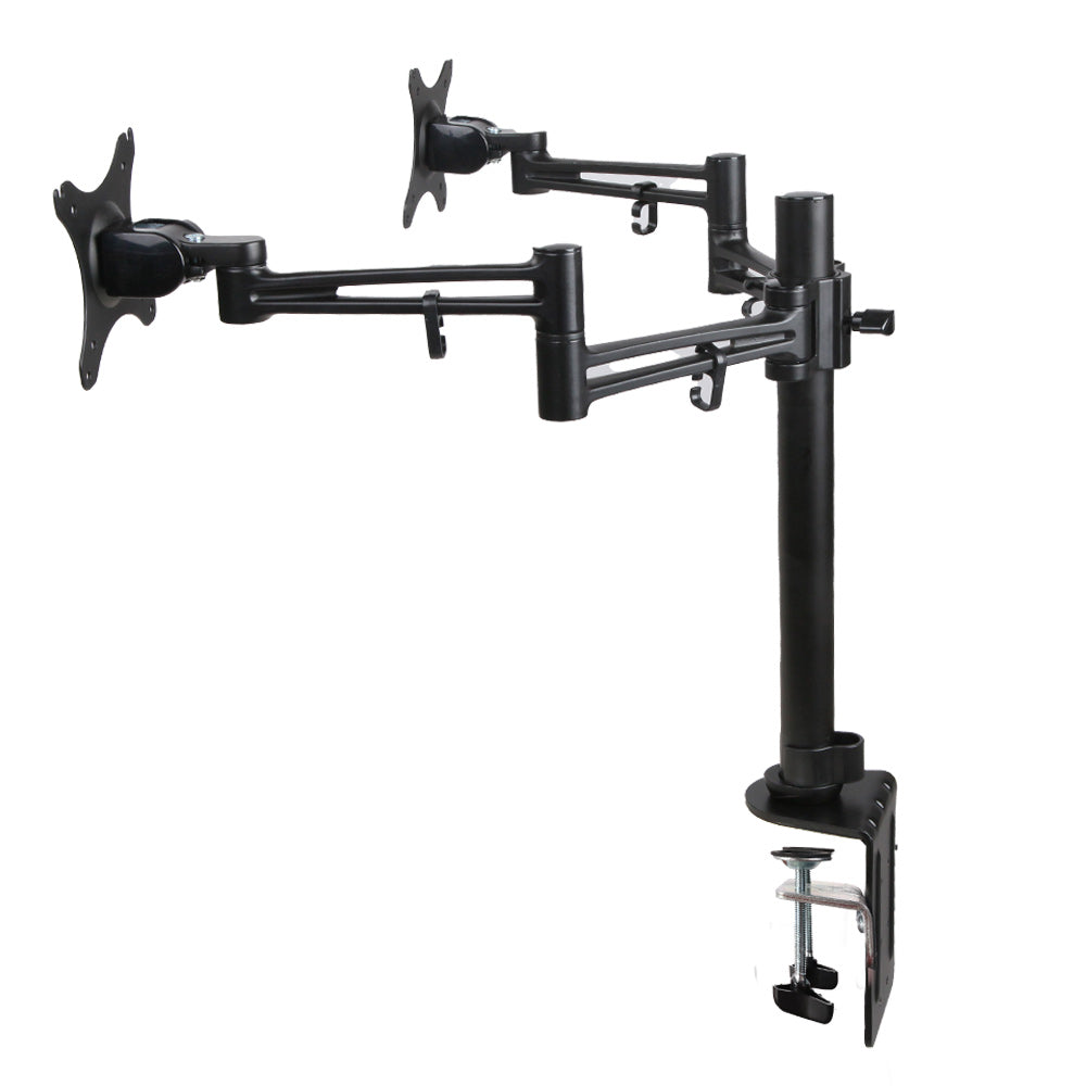 Artiss Monitor Arm Mount Dual Black-Furniture > Office - Peroz Australia - Image - 4