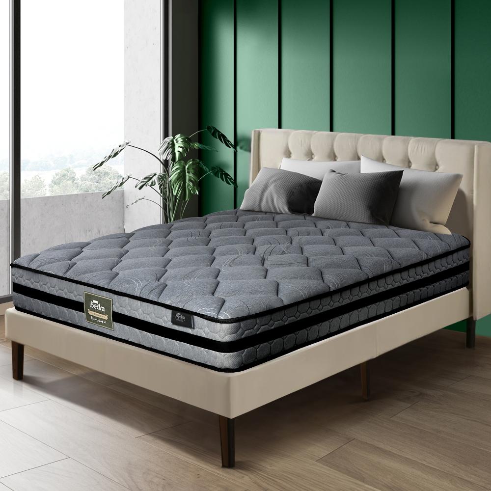 Bedra King Mattress Bed Mattresses Pocket Springs System 3D Mesh Fabric Firm Foam 22cm 7 Zone,7-Layer Structure-Mattress-PEROZ Accessories
