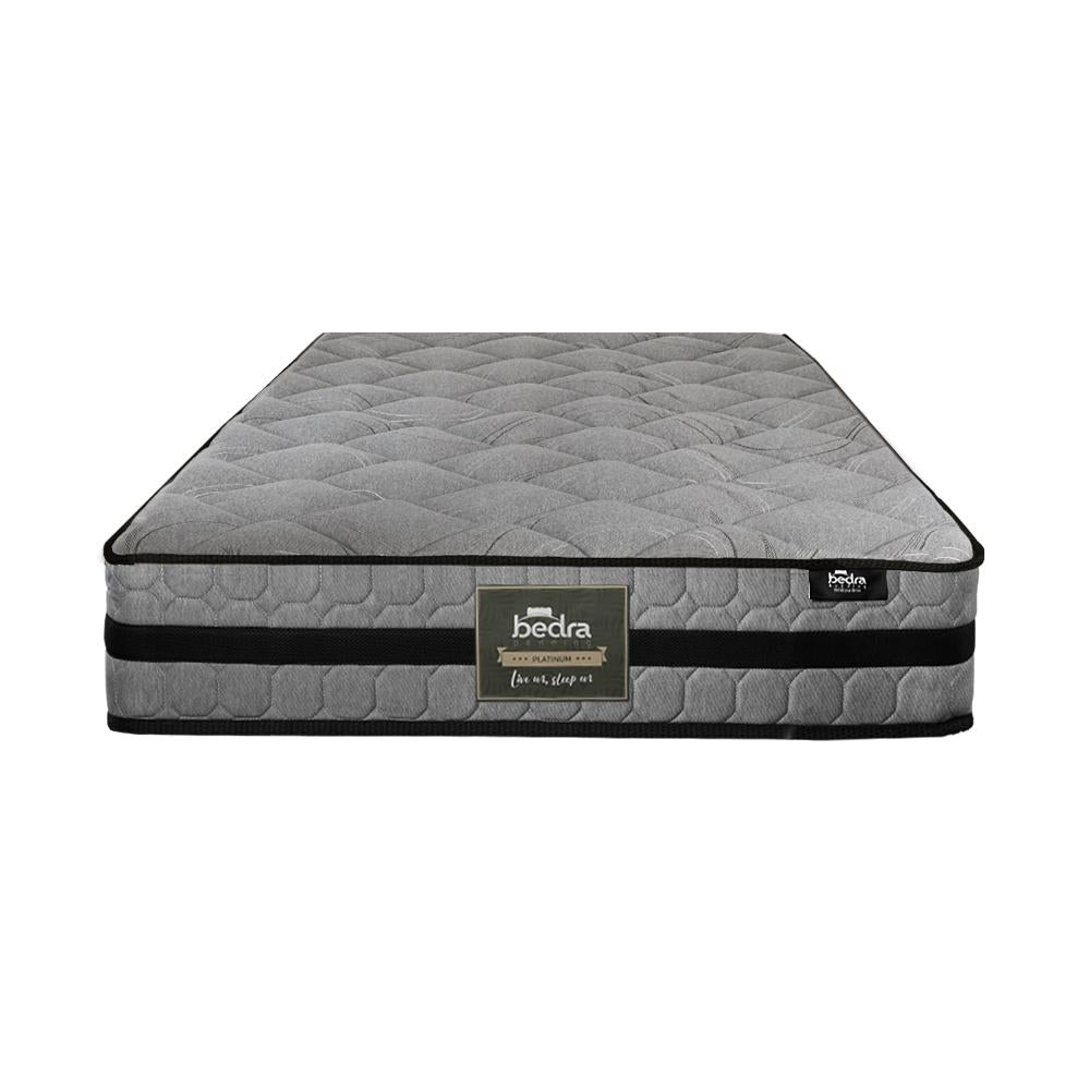 Bedra King Single Mattress Bed Mattress 3D Mesh Fabric Firm Foam Spring 22cm-Mattress-PEROZ Accessories